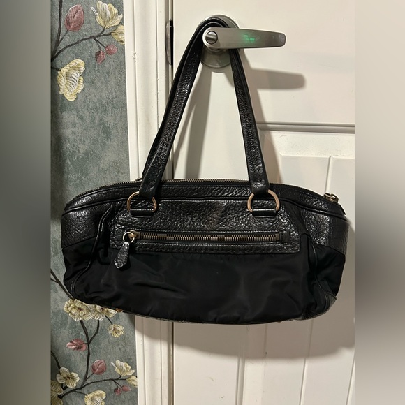 Prada Berlino Trimmed Tessuto Bag - Picture 1 of 13